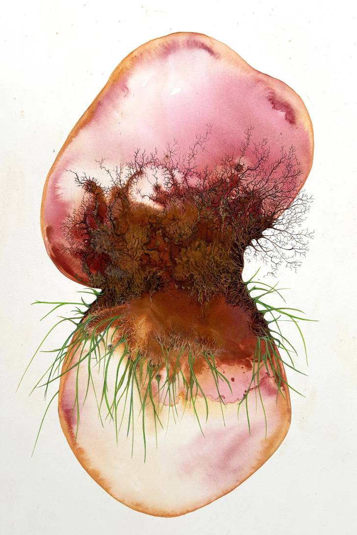 portfolio item Wilma Stegeman met de titel: Le monde a l’envers