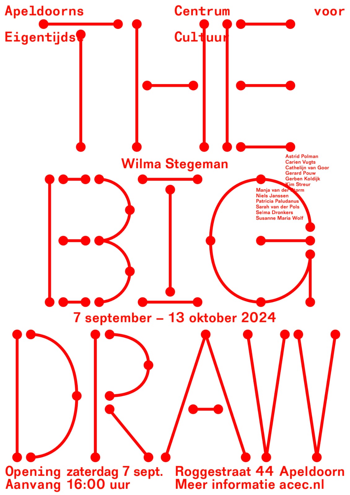 Wilma Stegeman Solo presentatie in ACEC - The Big Draw